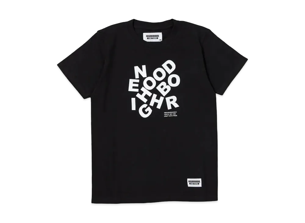 NEIGHBORHOOD OT . Tee SS-10 "Black"