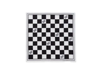 NEIGHBORHOOD Checker Bandana "Gray"