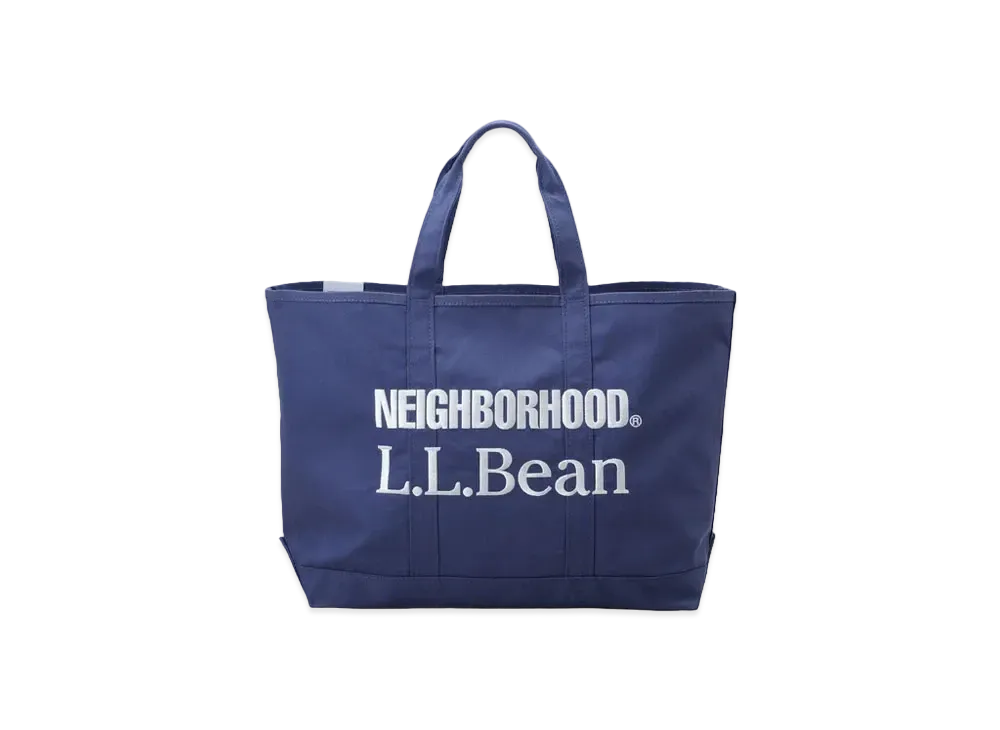NEIGHBORHOOD x L.L.BEAN . Grocery Tote "Navy"