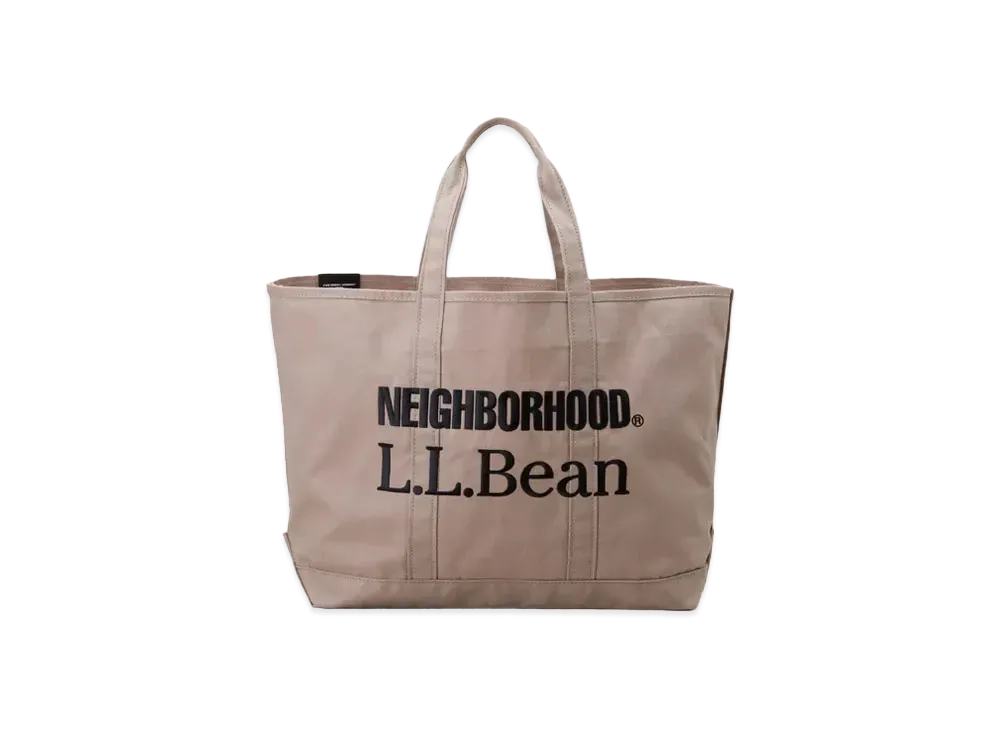 NEIGHBORHOOD x L.L.BEAN . Grocery Tote "Beige"