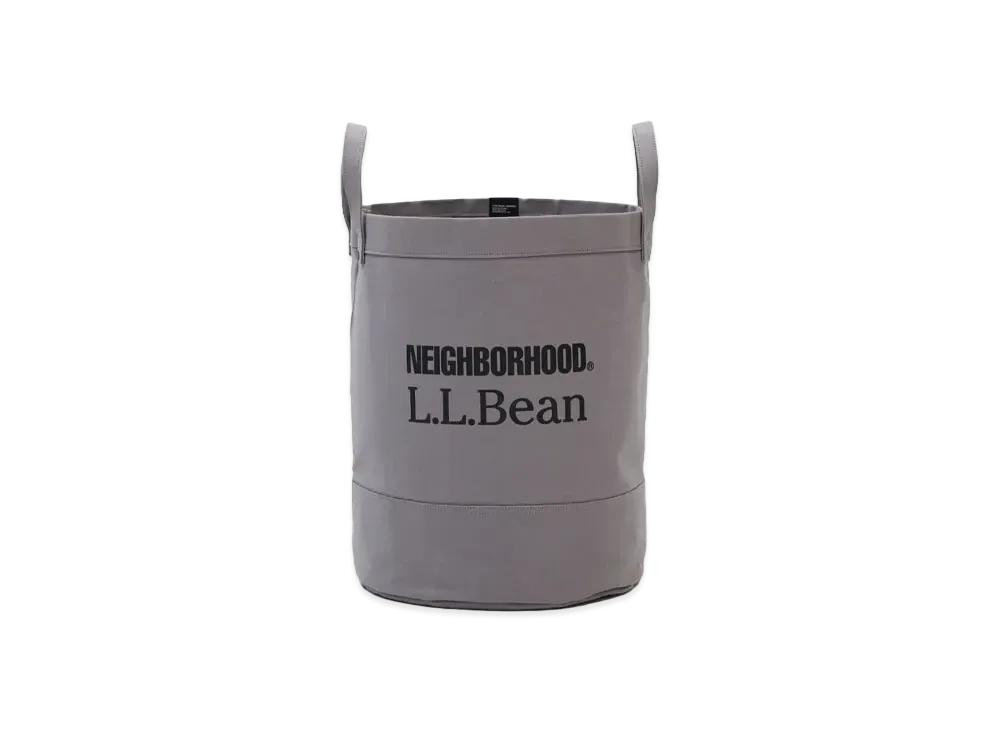 NEIGHBORHOOD x L.L.BEAN . Laundry Storage Tote "Gray"