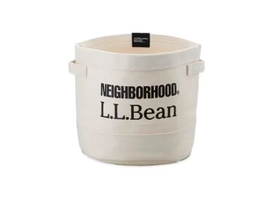 NEIGHBORHOOD x L.L.BEAN . Cubby Storage Tote "Natural"