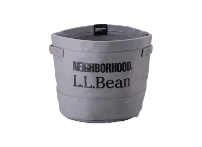 NEIGHBORHOOD x L.L.BEAN . Cubby Storage Tote "Gray"