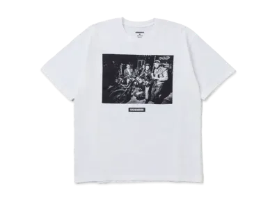 NEIGHBORHOOD x OSAMU NAGAHAMA . Tee SS-2 "White"