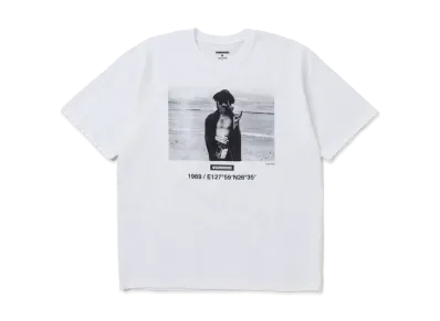 NEIGHBORHOOD x OSAMU NAGAHAMA . Tee SS-3 "White"