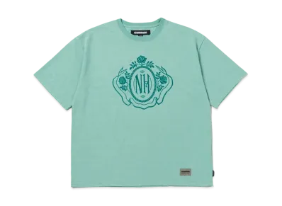 NEIGHBORHOOD Heather-Mixed Crewneck SS "Green"