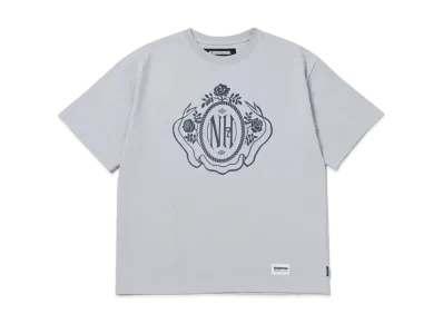 NEIGHBORHOOD Heather-Mixed Crewneck SS "Gray"