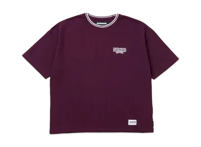 NEIGHBORHOOD Pique Crewneck SS "Burgundy"