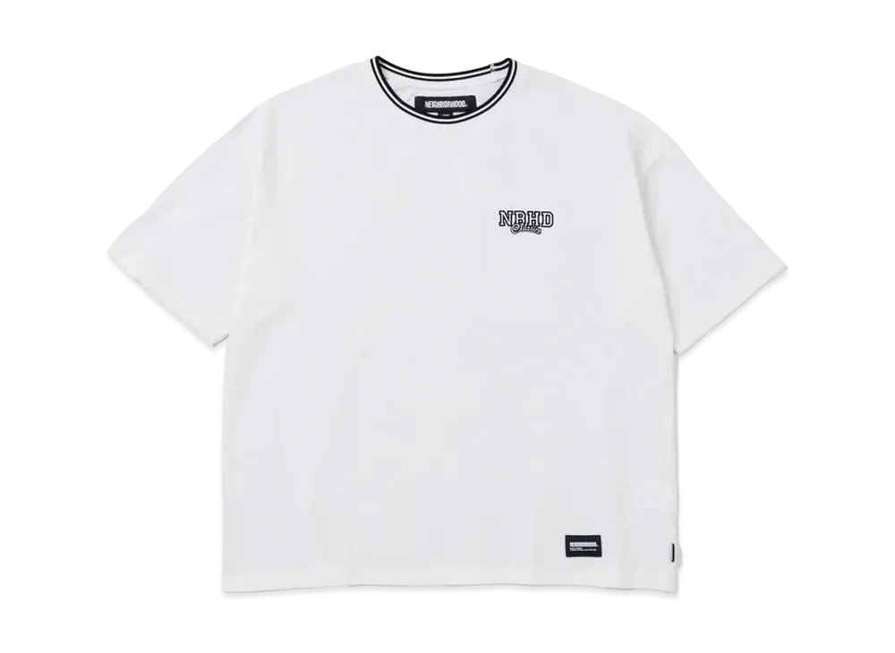 NEIGHBORHOOD Pique Crewneck SS "White"