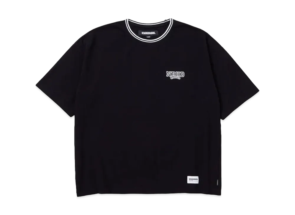 NEIGHBORHOOD Pique Crewneck SS "Black"