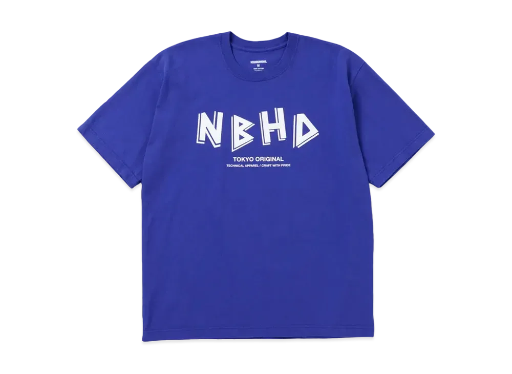 NEIGHBORHOOD NH . Tee SS-6 "Blue"