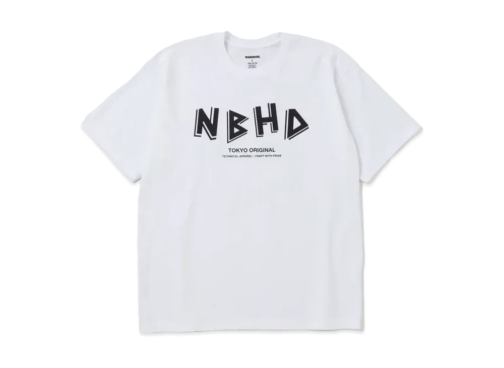 NEIGHBORHOOD NH . Tee SS-6 "White"