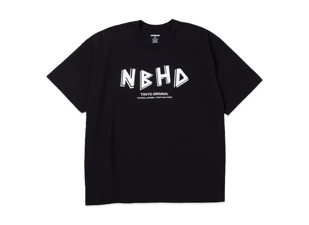 NEIGHBORHOOD NH . Tee SS-6 "Black"