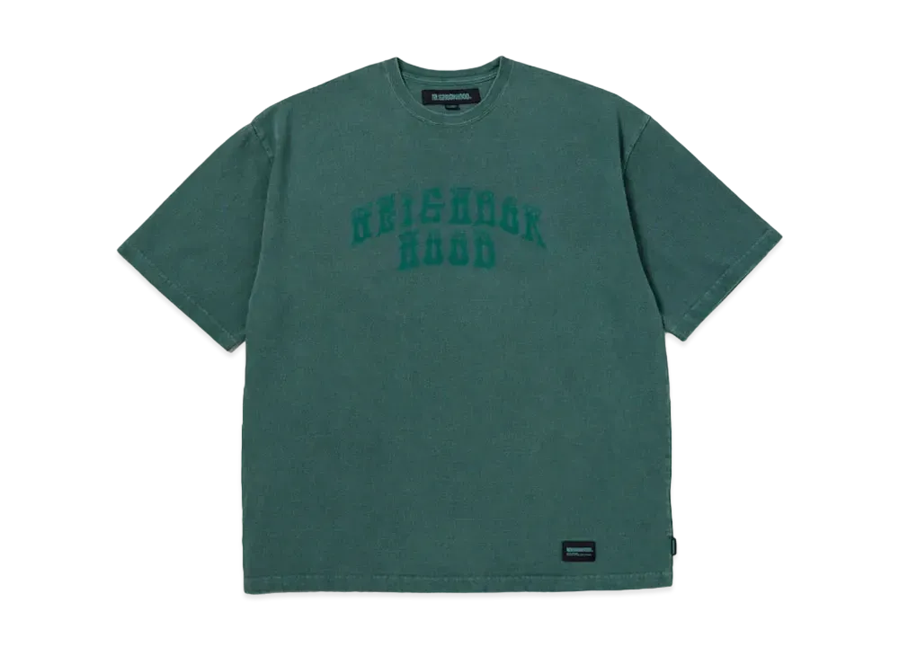 NEIGHBORHOOD Pigment Dyed Crewneck SS "Green"