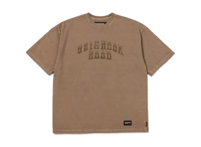 NEIGHBORHOOD Pigment Dyed Crewneck SS "Khaki"