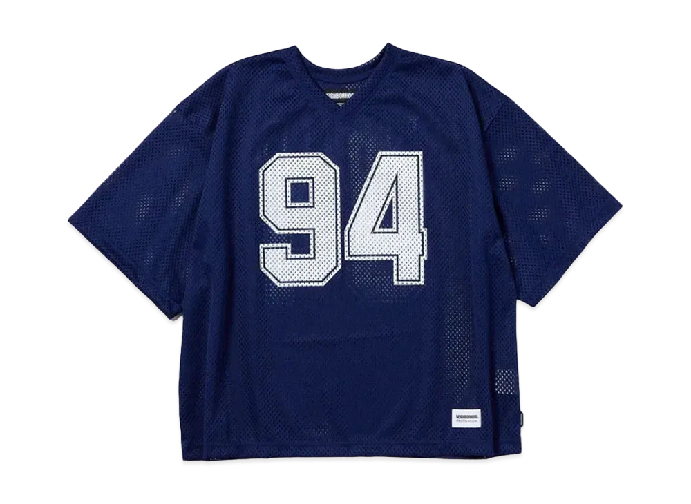 NEIGHBORHOOD Hockey V-Neck SS "Navy"