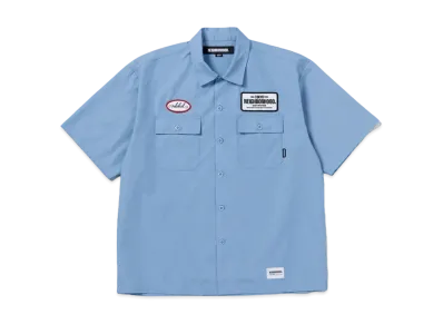 NEIGHBORHOOD Classic Work Shirt SS "Blue"