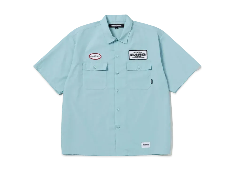 NEIGHBORHOOD Classic Work Shirt SS "Mint"