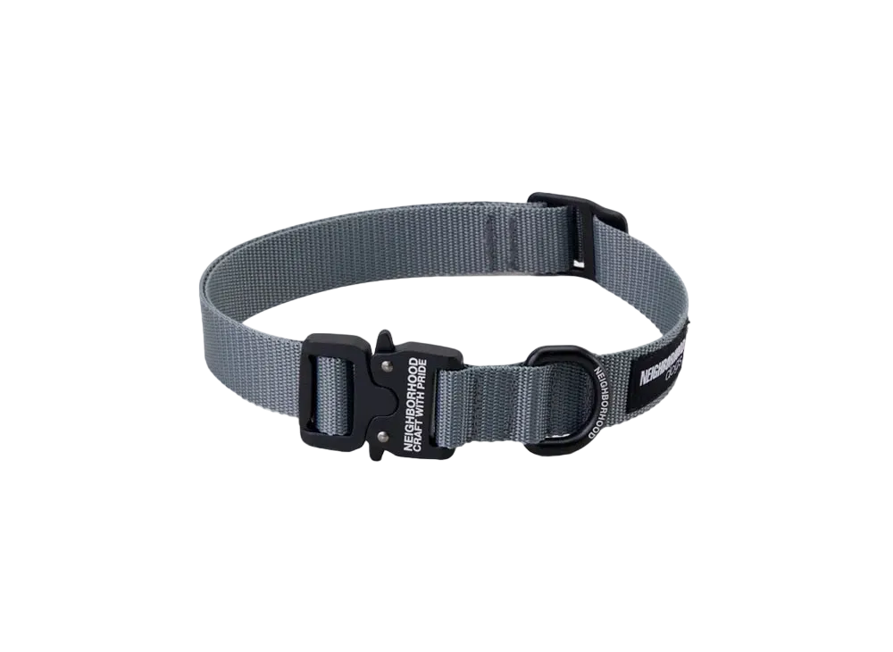 NEIGHBORHOOD Dog Collar "Gray"