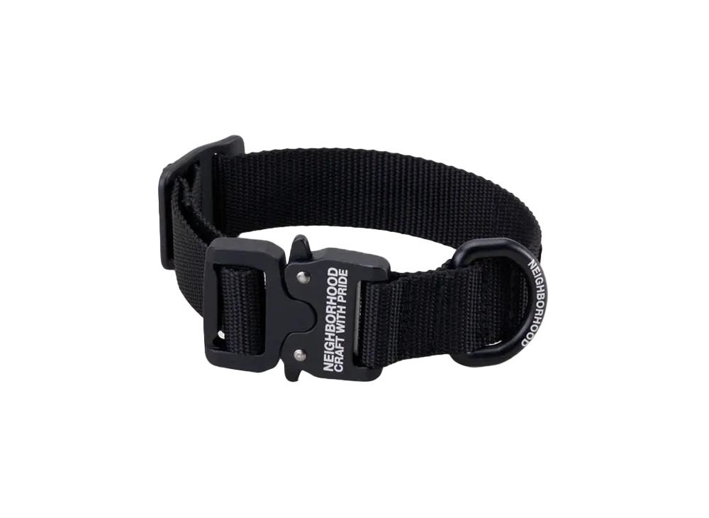 NEIGHBORHOOD Dog Collar "Black"