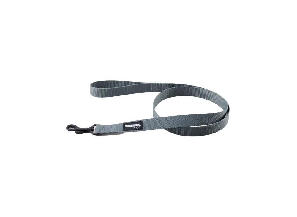 NEIGHBORHOOD Dog Leash "Gray"