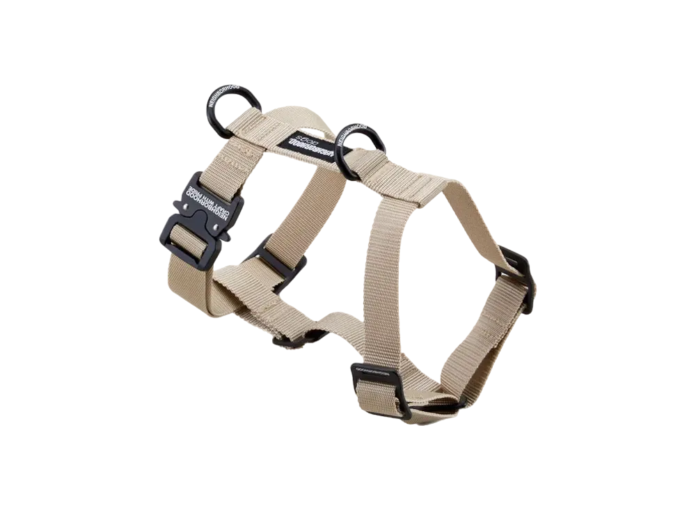 NEIGHBORHOOD Dog Harness "Beige"