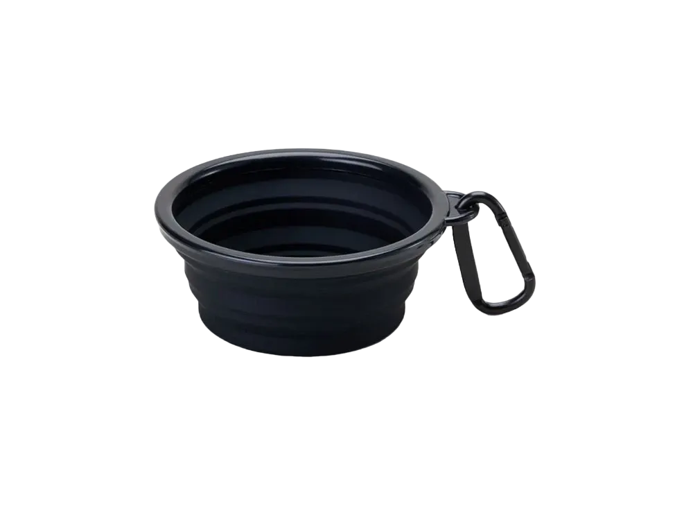 NEIGHBORHOOD Foldable Dog Bowl "Black"