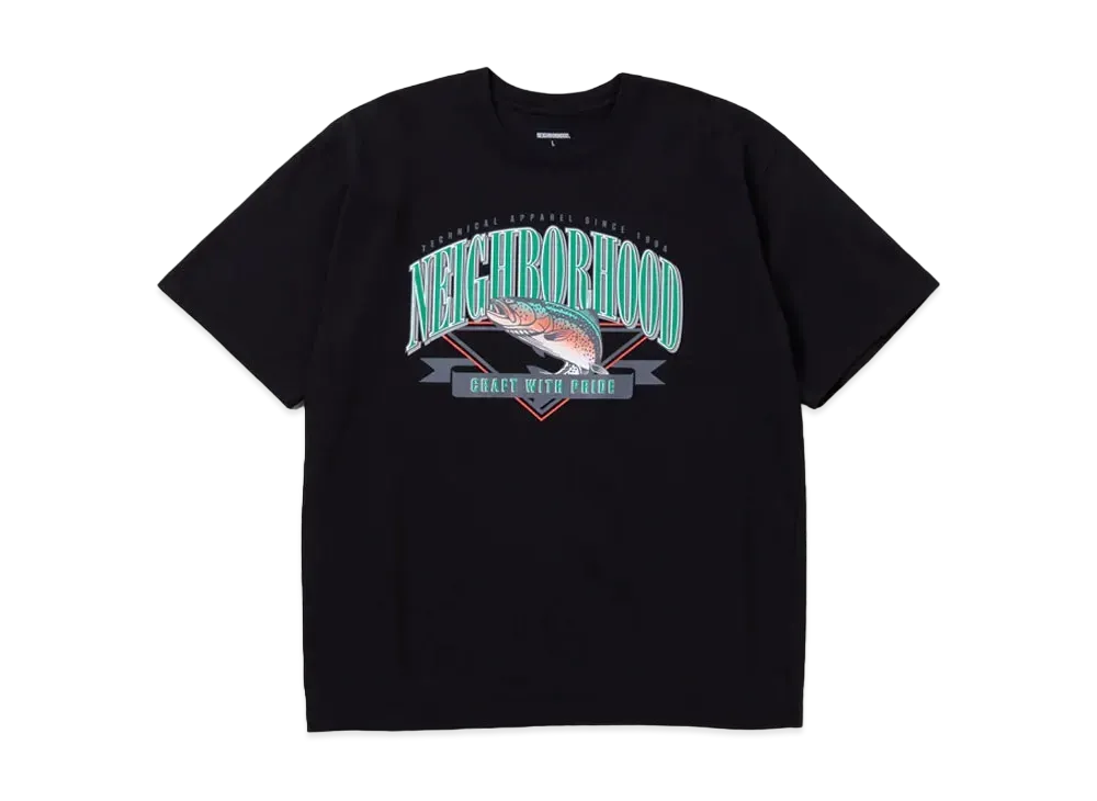 NEIGHBORHOOD NH . Tee SS-21 "Black"