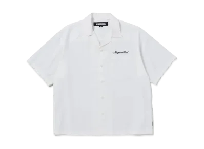 NEIGHBORHOOD Solid-Color Hawaiian Shirt SS "White"