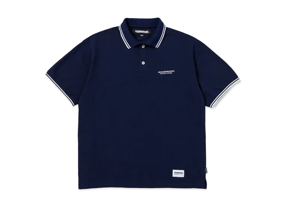 NEIGHBORHOOD Pique Line Poloshirt SS "Navy"