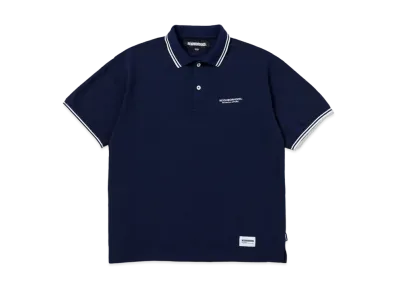 NEIGHBORHOOD Pique Line Poloshirt SS "Navy"