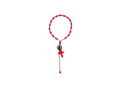 NEIGHBORHOOD Cord Cross Bracelet "Red"