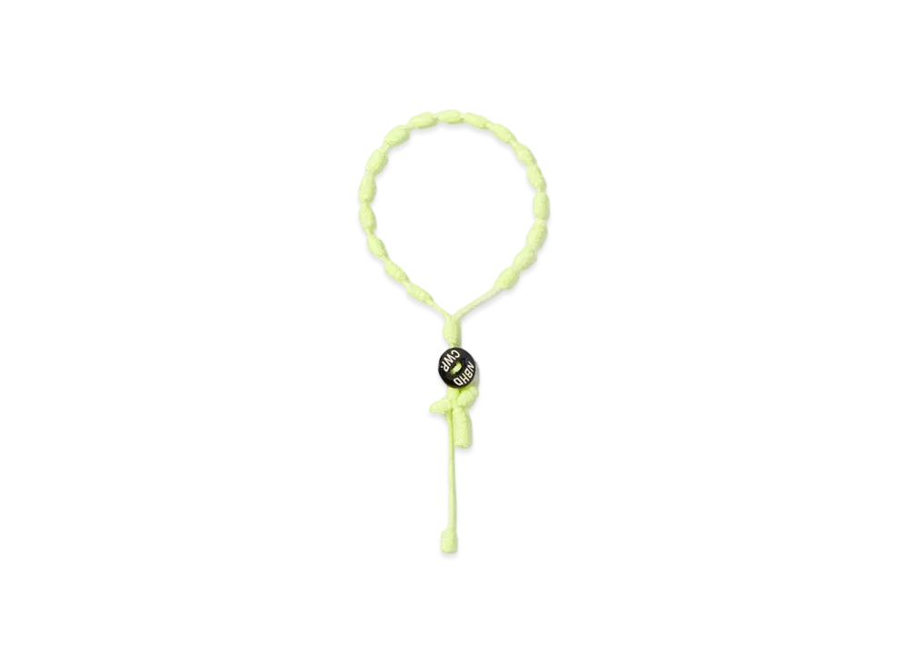 NEIGHBORHOOD Cord Cross Bracelet "Yellow"