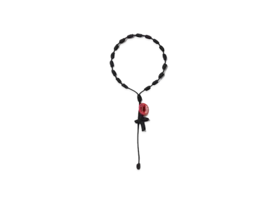 NEIGHBORHOOD Cord Cross Bracelet "Black"