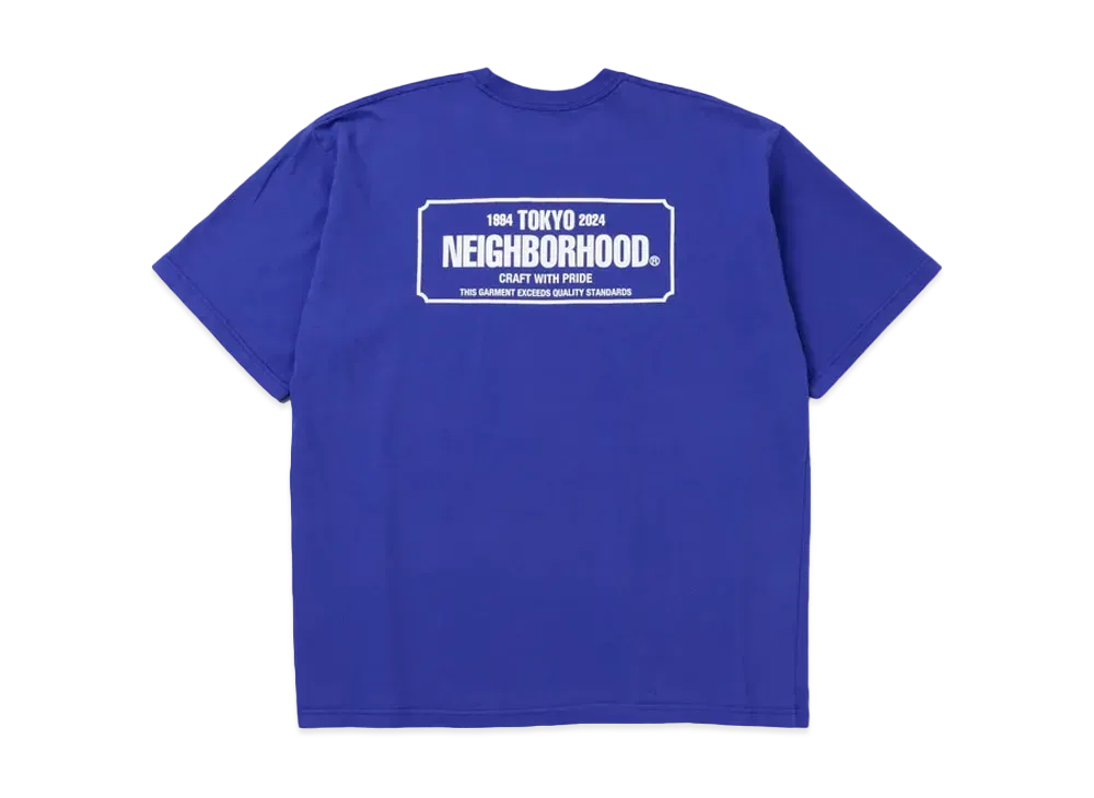 NEIGHBORHOOD NH . Tee SS-1 "Blue"