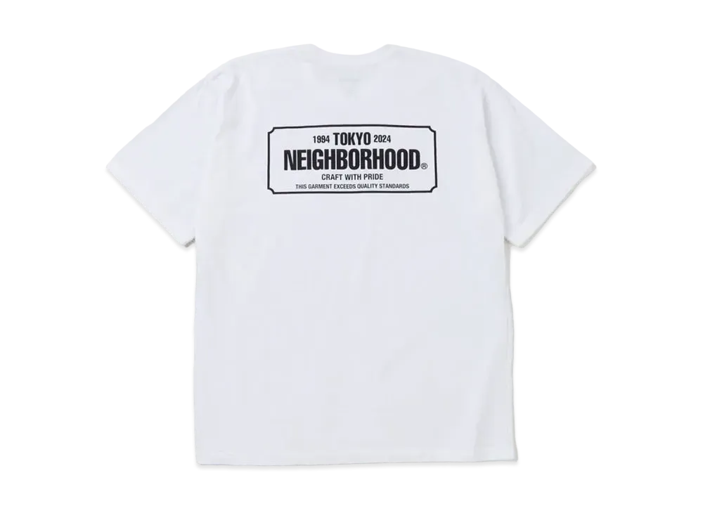 NEIGHBORHOOD NH . Tee SS-1 "White"