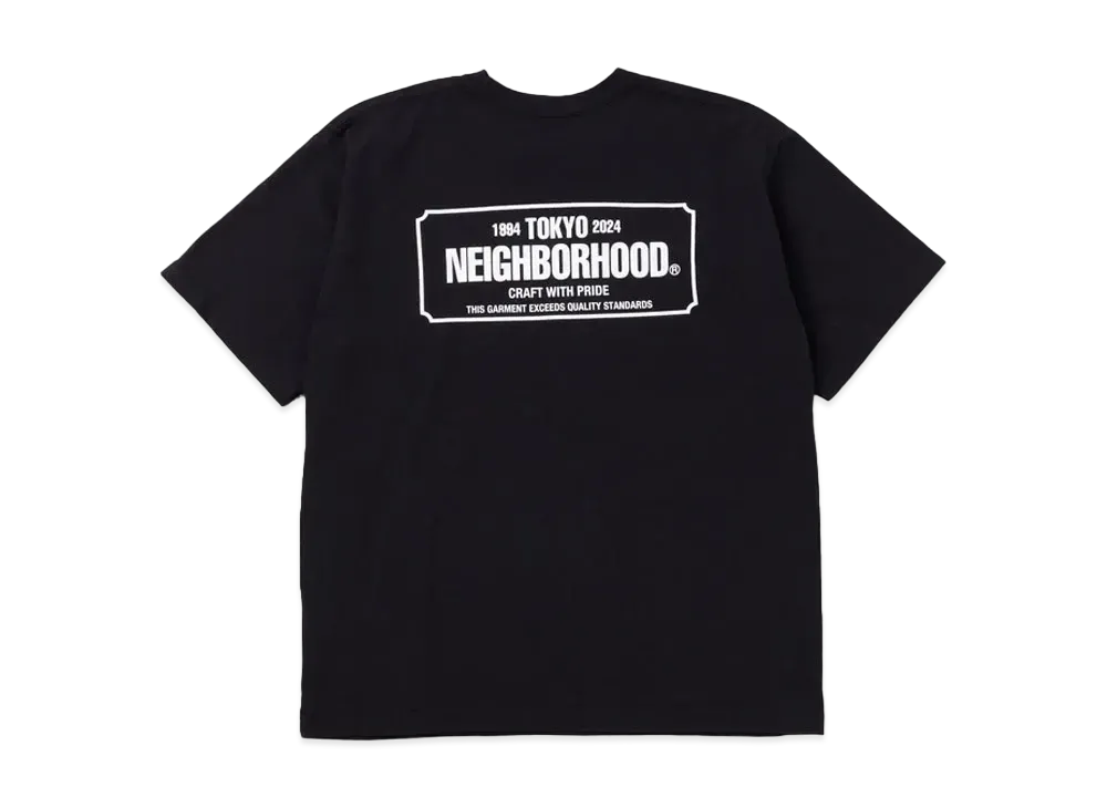 NEIGHBORHOOD NH . Tee SS-1 "Black"