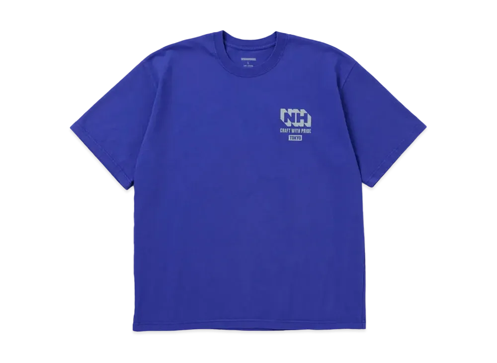 NEIGHBORHOOD NH . Tee SS-18 "Blue"