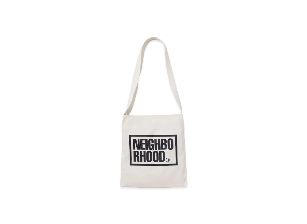 NEIGHBORHOOD ID Shoulder Bag "Natural"