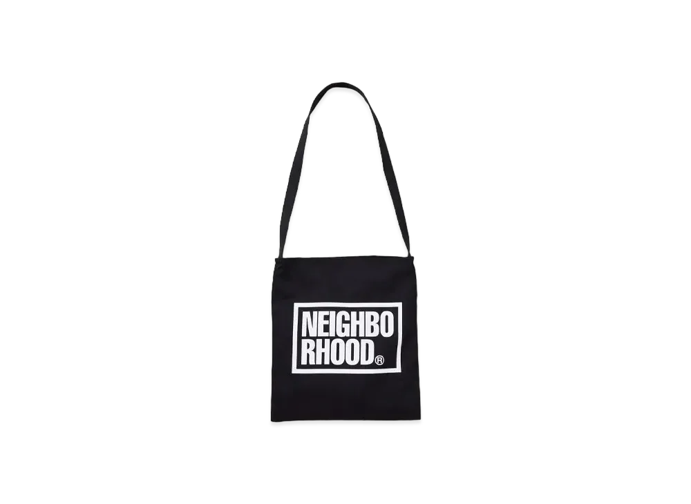 NEIGHBORHOOD ID Shoulder Bag "Black"