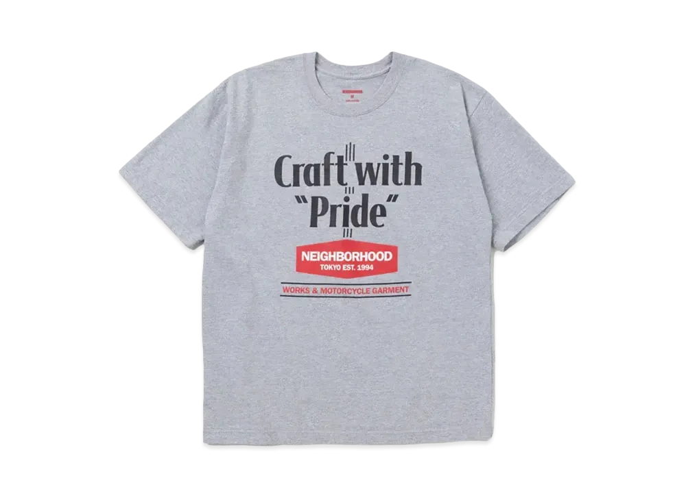 NEIGHBORHOOD NH . Tee SS-19 "Gray"