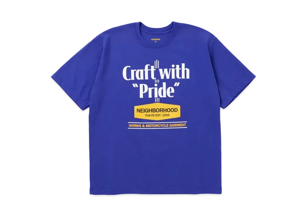 NEIGHBORHOOD NH . Tee SS-19 "Blue"