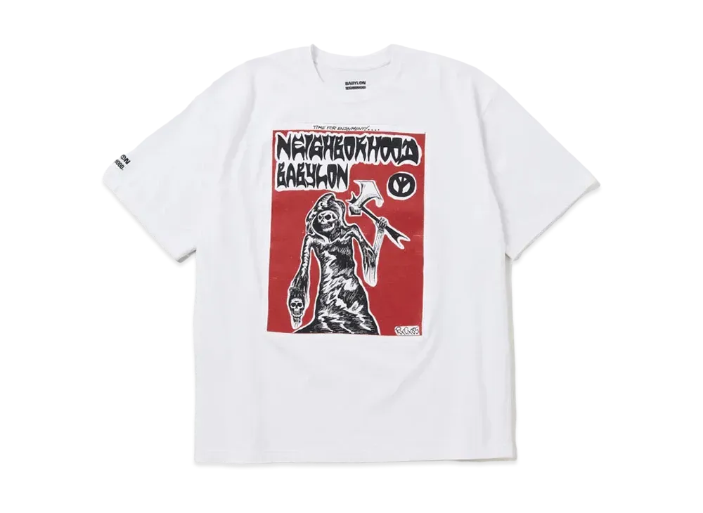 ネイバーフッド x バビロン . ティー SS-4 "ホワイト"