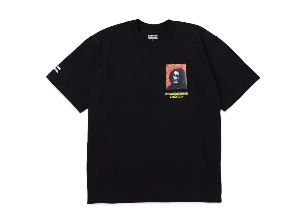 NEIGHBORHOOD x BABYLON . Tee SS-3 "Black"