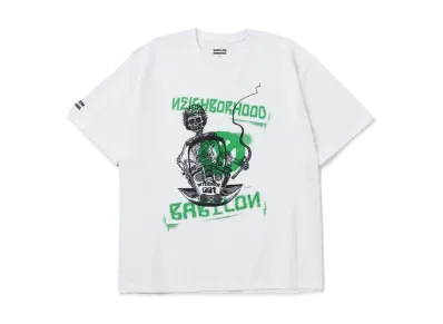 NEIGHBORHOOD x BABYLON . Tee SS-2 "White"