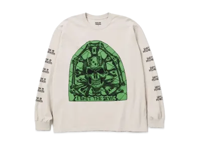 NEIGHBORHOOD x BABYLON . Tee LS-1 "Beige"