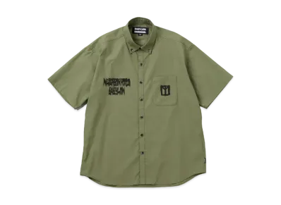 NEIGHBORHOOD x BABYLON . BD Shirt SS-2 "Olive Drab"