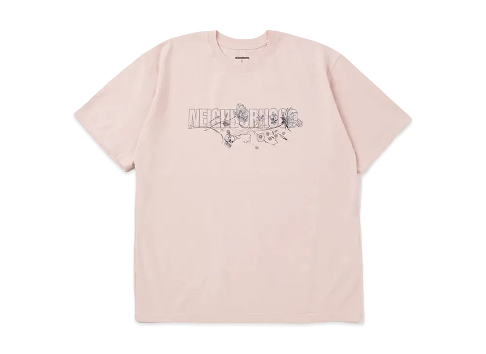 NEIGHBORHOOD x Dr WOO . Tee SS-1 "Pink"
