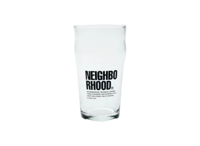 NEIGHBORHOOD Pint Glass "Clear"
