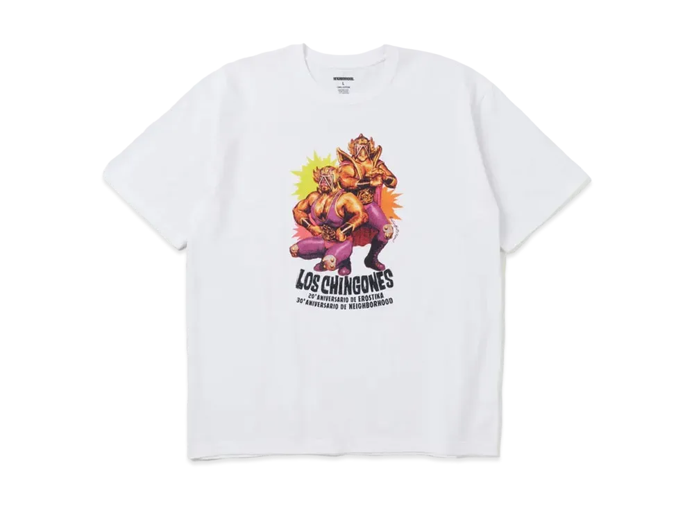 NEIGHBORHOOD x EROSTIKA . Tee SS-1 "White"